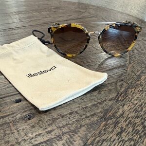 Illesteva Puglia Tortoise Sunglasses